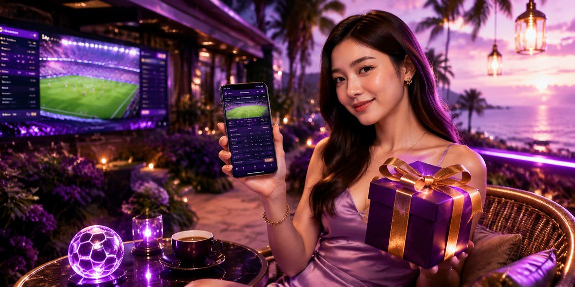 Peminat bola sepak Malaysia menonton perlawanan langsung sambil membuat taruhan masa nyata