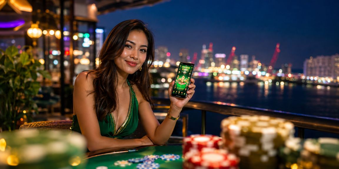 Pengguna Malaysia mengakses pertaruhan sukan dari telefon pintar dengan sambungan mudah alih