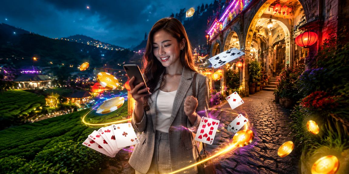 Permainan kad Rummy gaya Malaysia dalam platform dalam talian